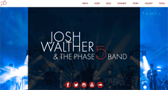 Desktop Screenshot of phase5band.com